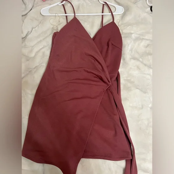 Dress With Shorts Under | Color: Orange/Red | Size: L | Pm-95180600's Closet Dress With Shorts Under | Color: Orange/Red | Size: L | Pm-95180600's Closet